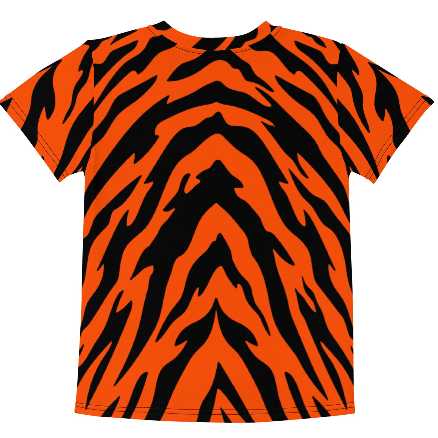 Bengal Tiger Stripe Kids' Crew Neck T-shirt