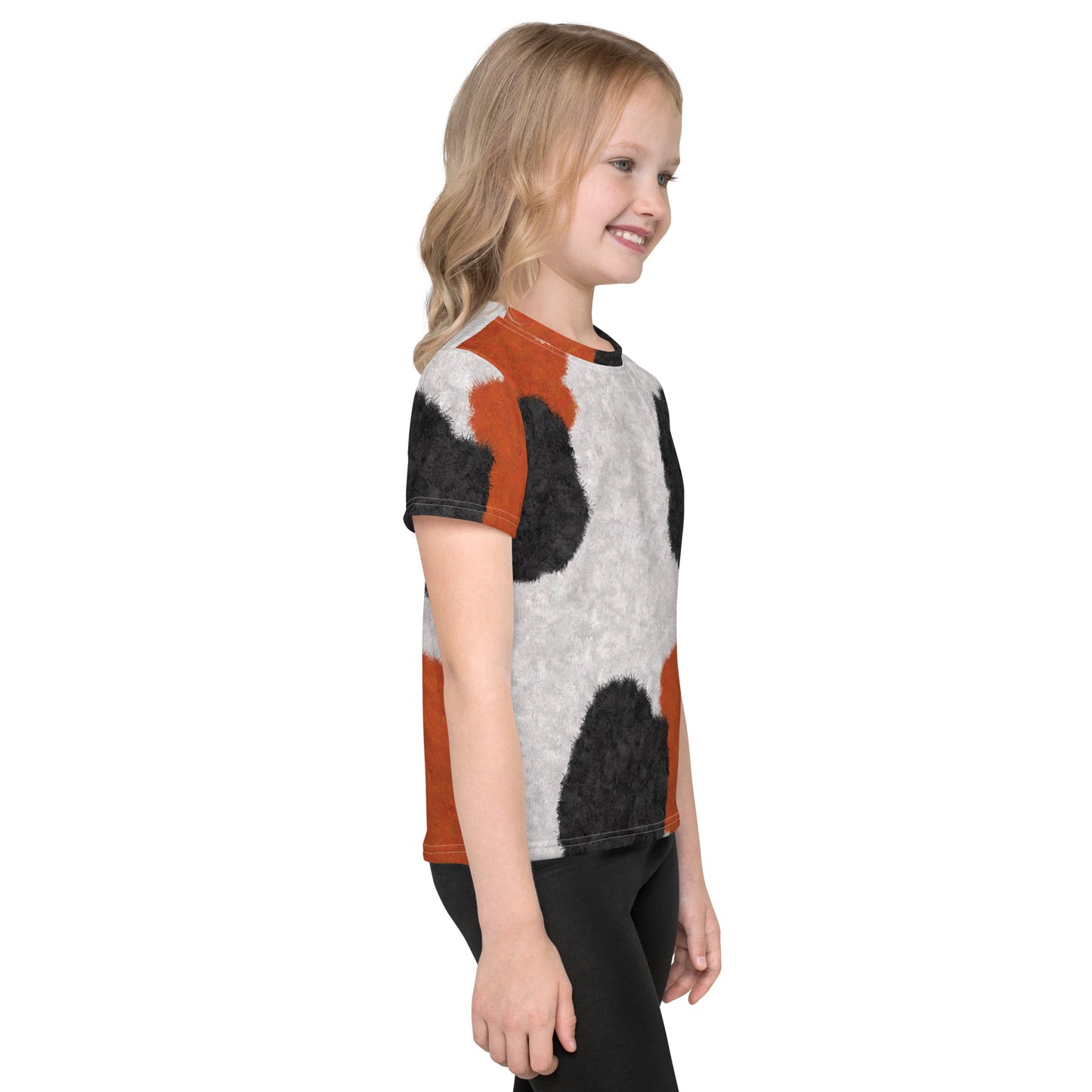 Calico Cat Fur Print Kids' T-shirt