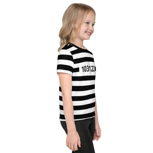 Prison Stripes Kids' Crew Neck T-shirt