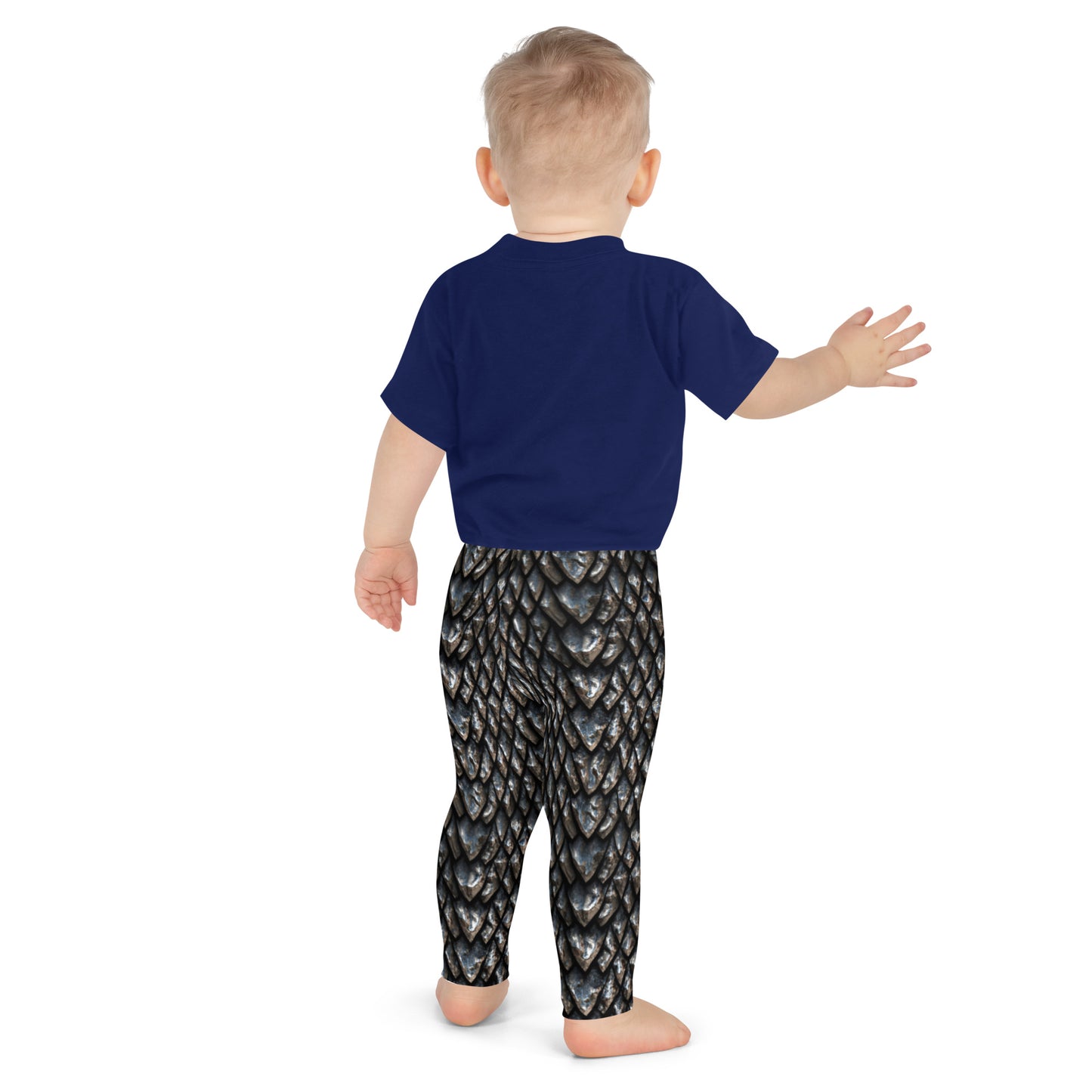 Onyx Dragon Scale Kids' Leggings