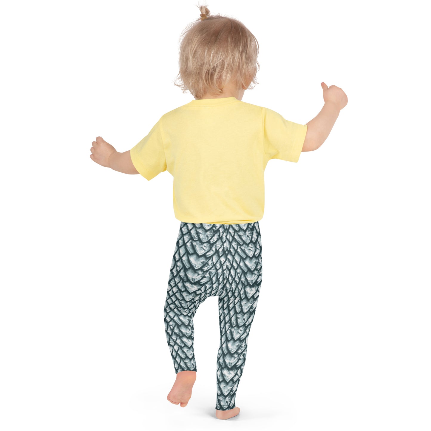 Ice Dragon Scale Kids' Leggings