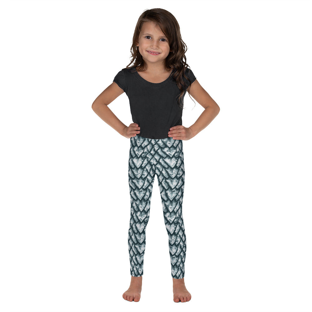 Ice Dragon Scale Kids' Leggings