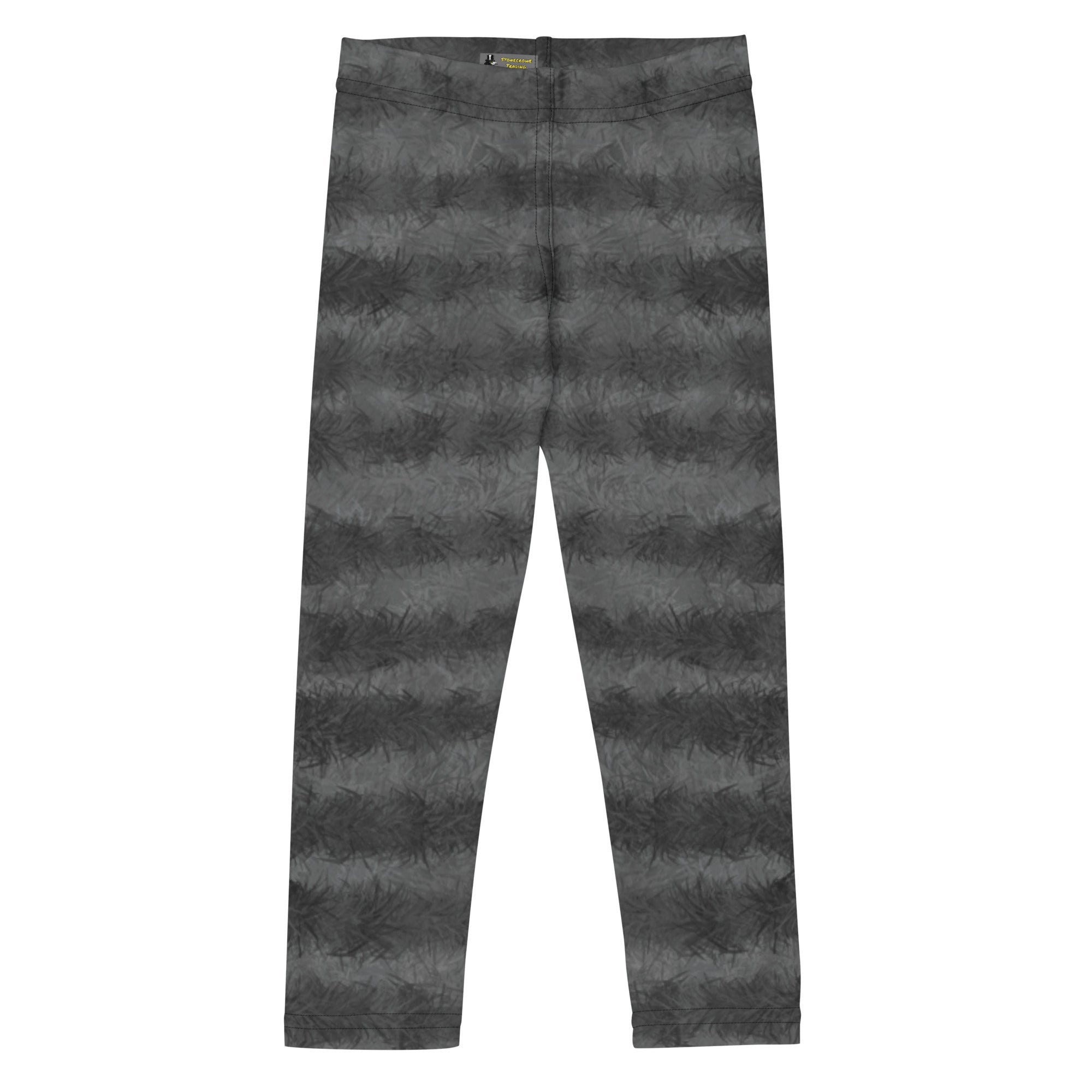 Grey Tabby Cat Fur Print Kids' Leggings – Stonecrowe Trading Co.