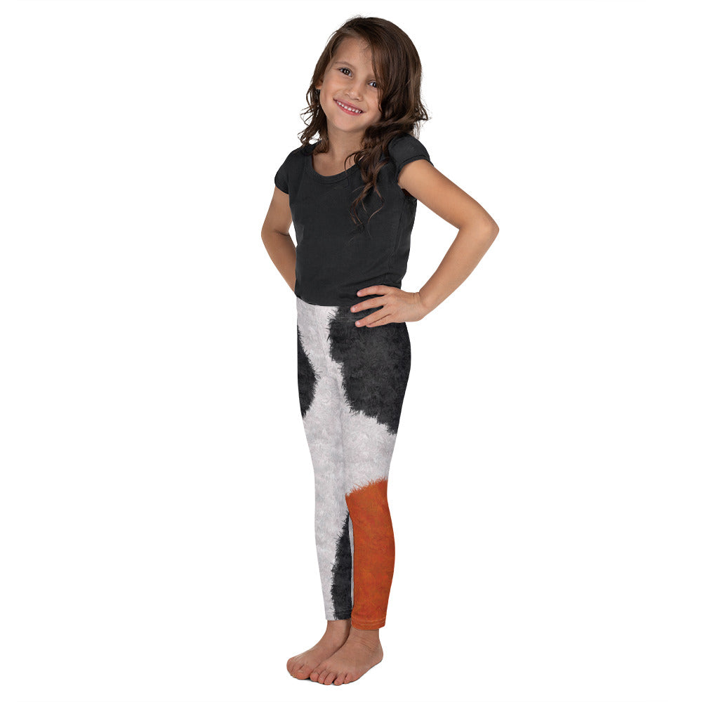 Calico Cat Fur Print Kids' Leggings