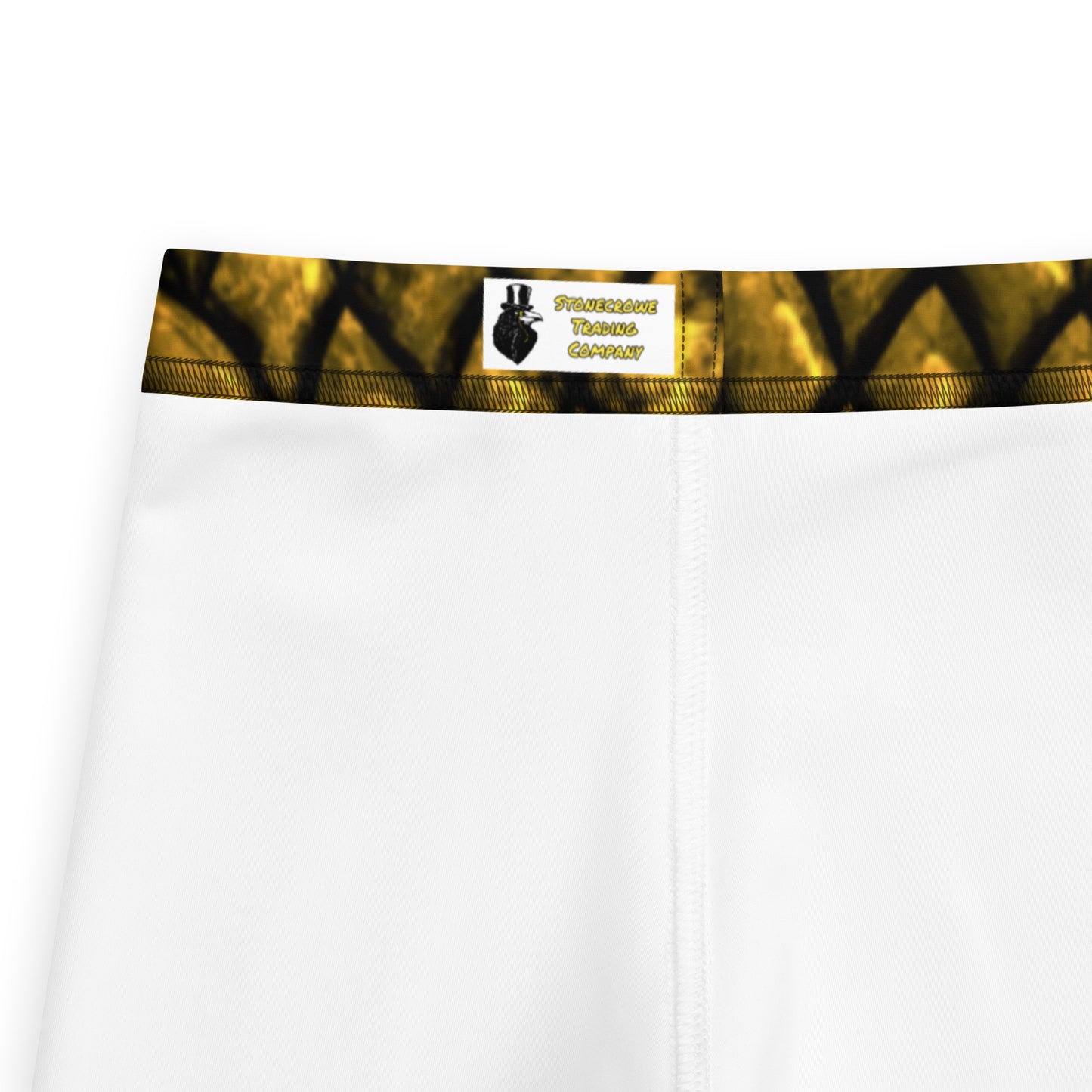 Gold Dragon Scale Kids' Leggings