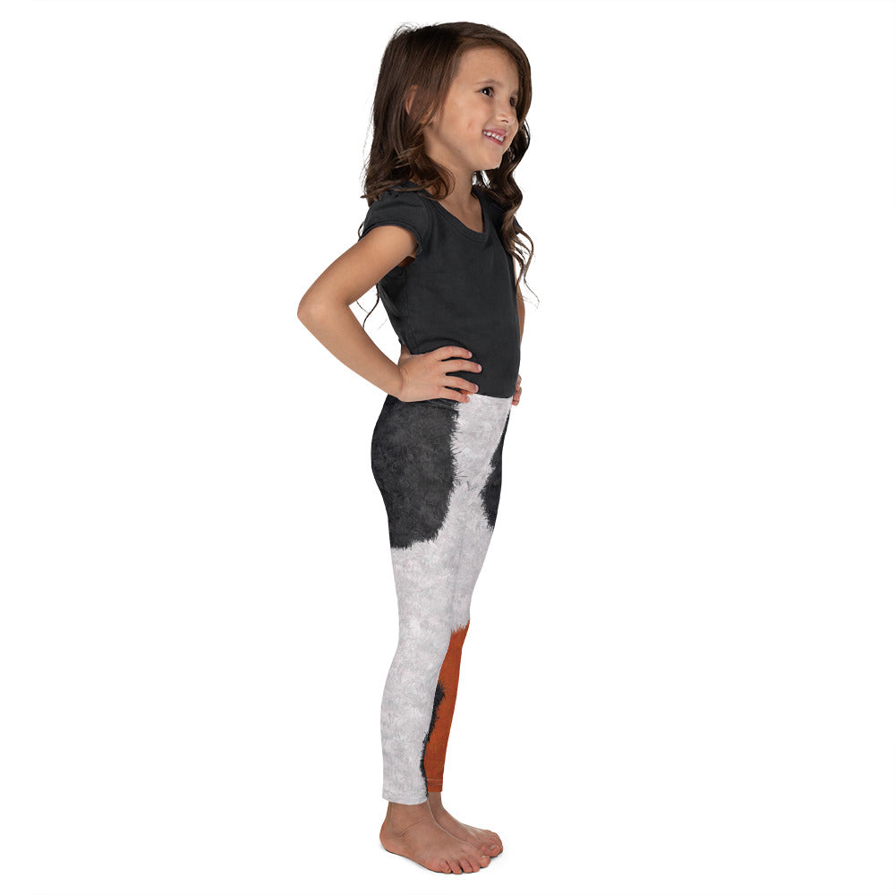 Calico Cat Fur Print Kids' Leggings