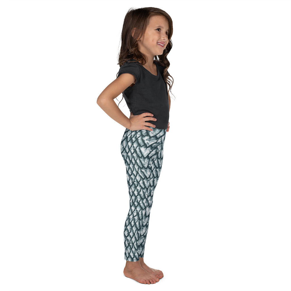 Ice Dragon Scale Kids' Leggings