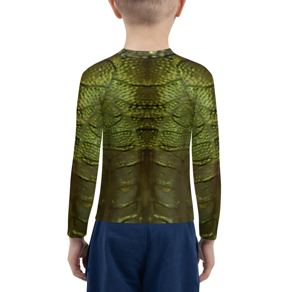 Creature From The Black Lagoon Inspired Kids' Rash Guard