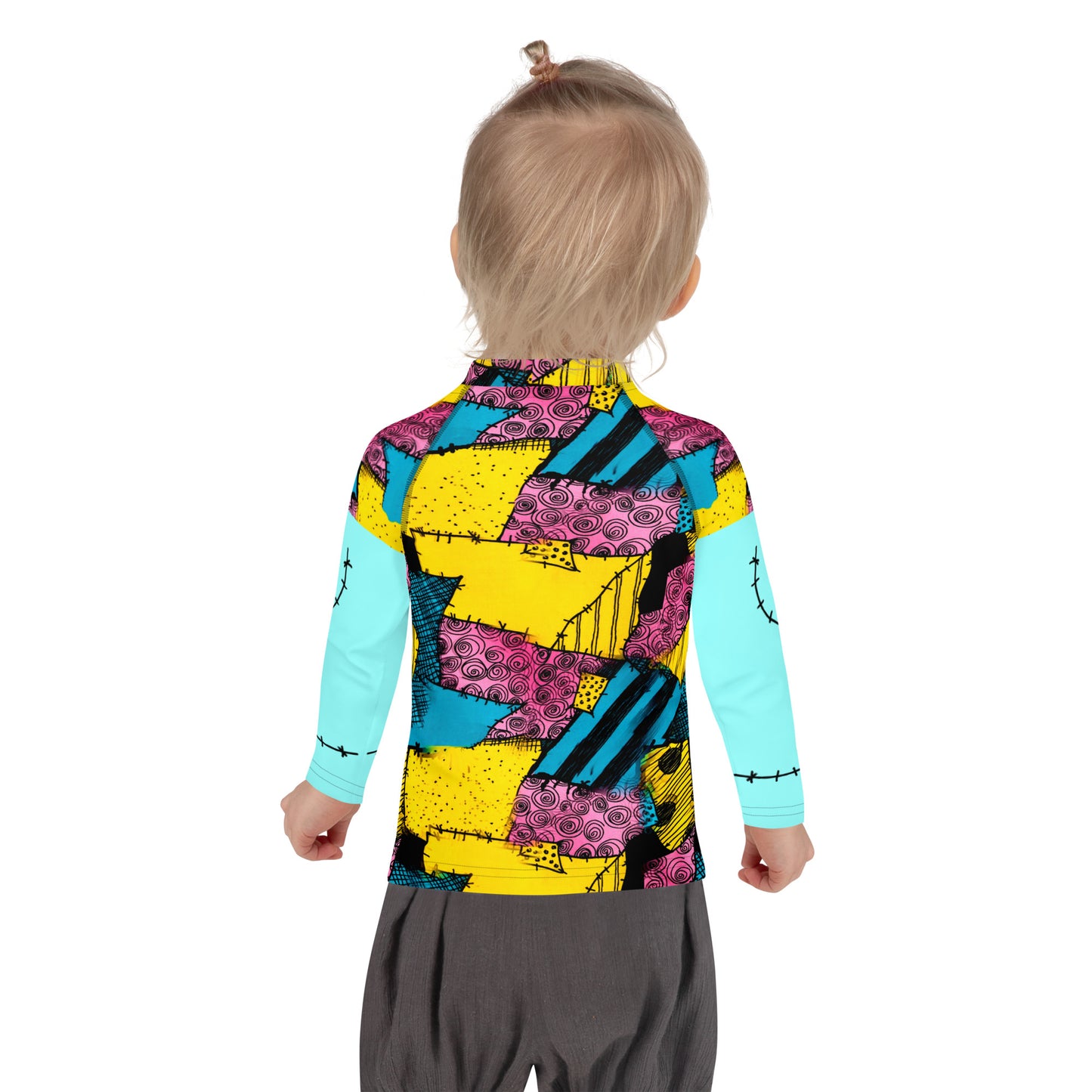 Sally Stitches Kids' Rash Guard