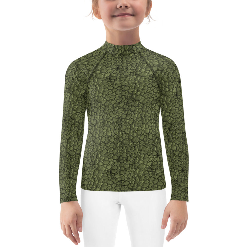 Scaly Monster Kids' Rash Guard