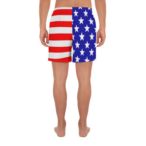 American Flag Men's Mid-Length Shorts