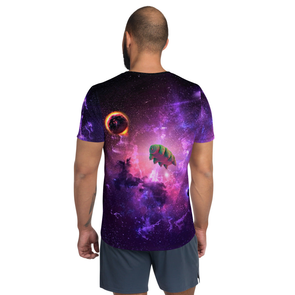 Tardigrade In Space Unisex Athletic T-shirt