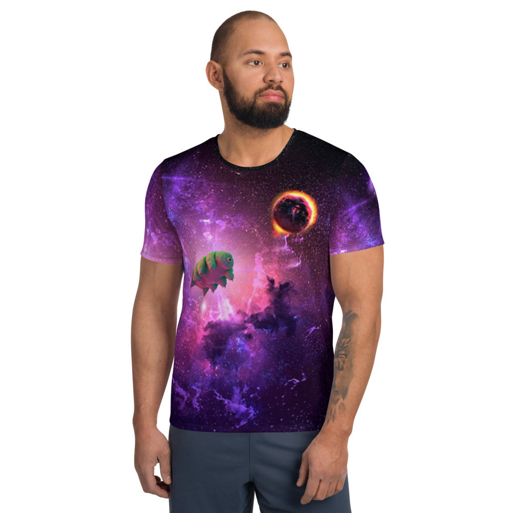 Tardigrade In Space Unisex Athletic T-shirt