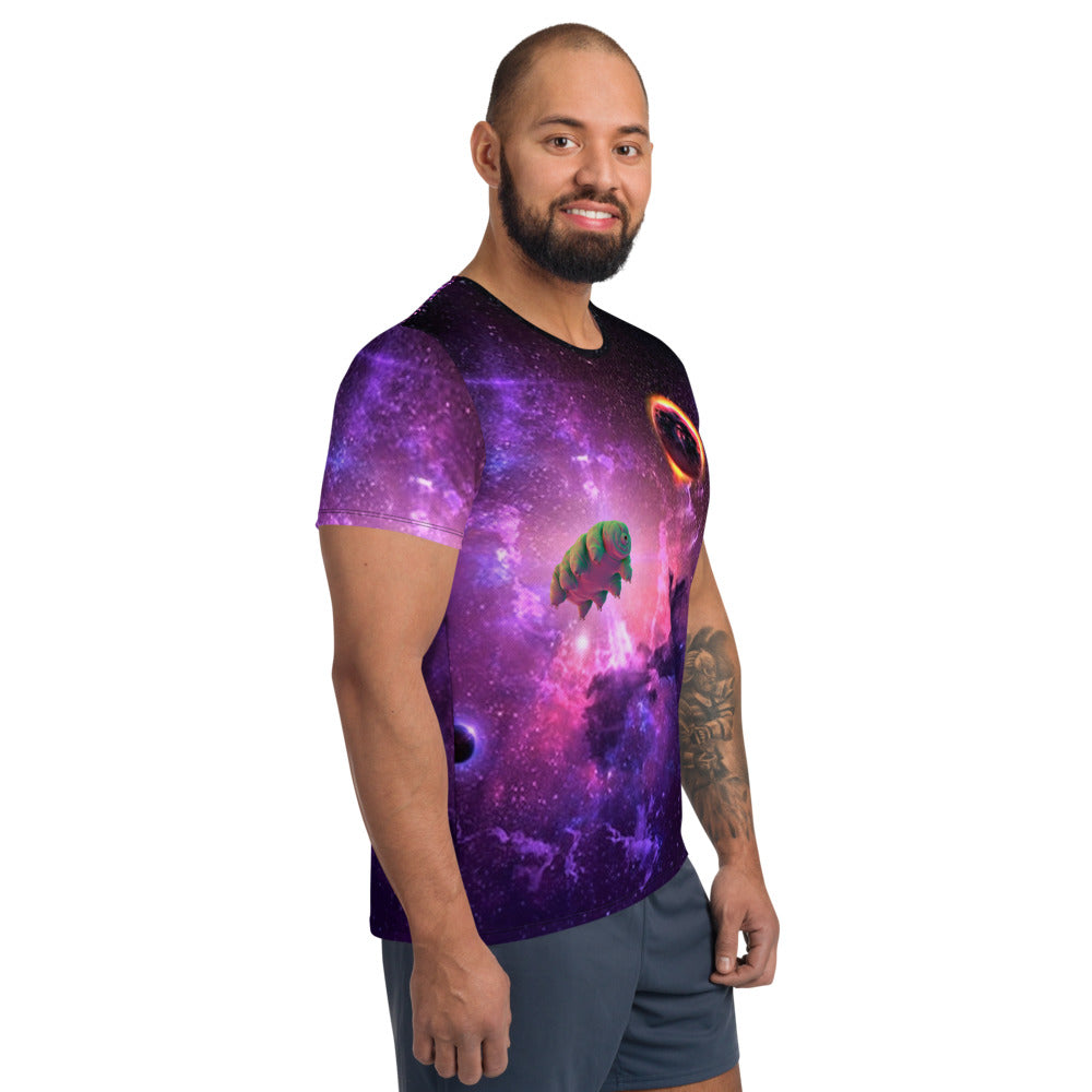 Tardigrade In Space Unisex Athletic T-shirt