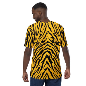 Black and Gold Tiger Stripes Unisex T-shirt