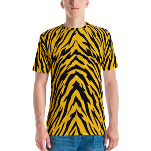 Black and Gold Tiger Stripes Unisex T-shirt