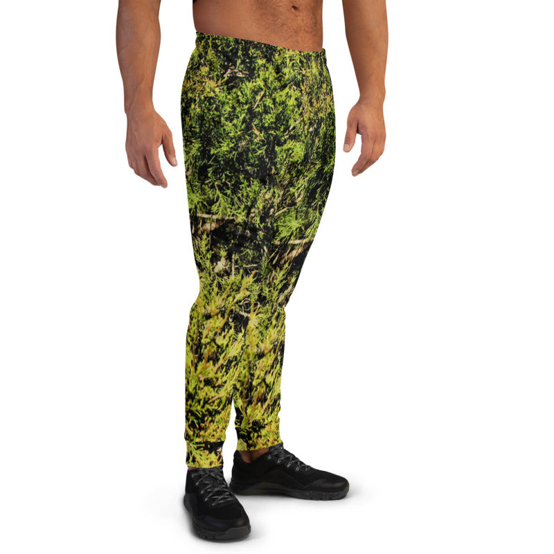 Real Cedar Camo Print Men's Slim Fit Joggers