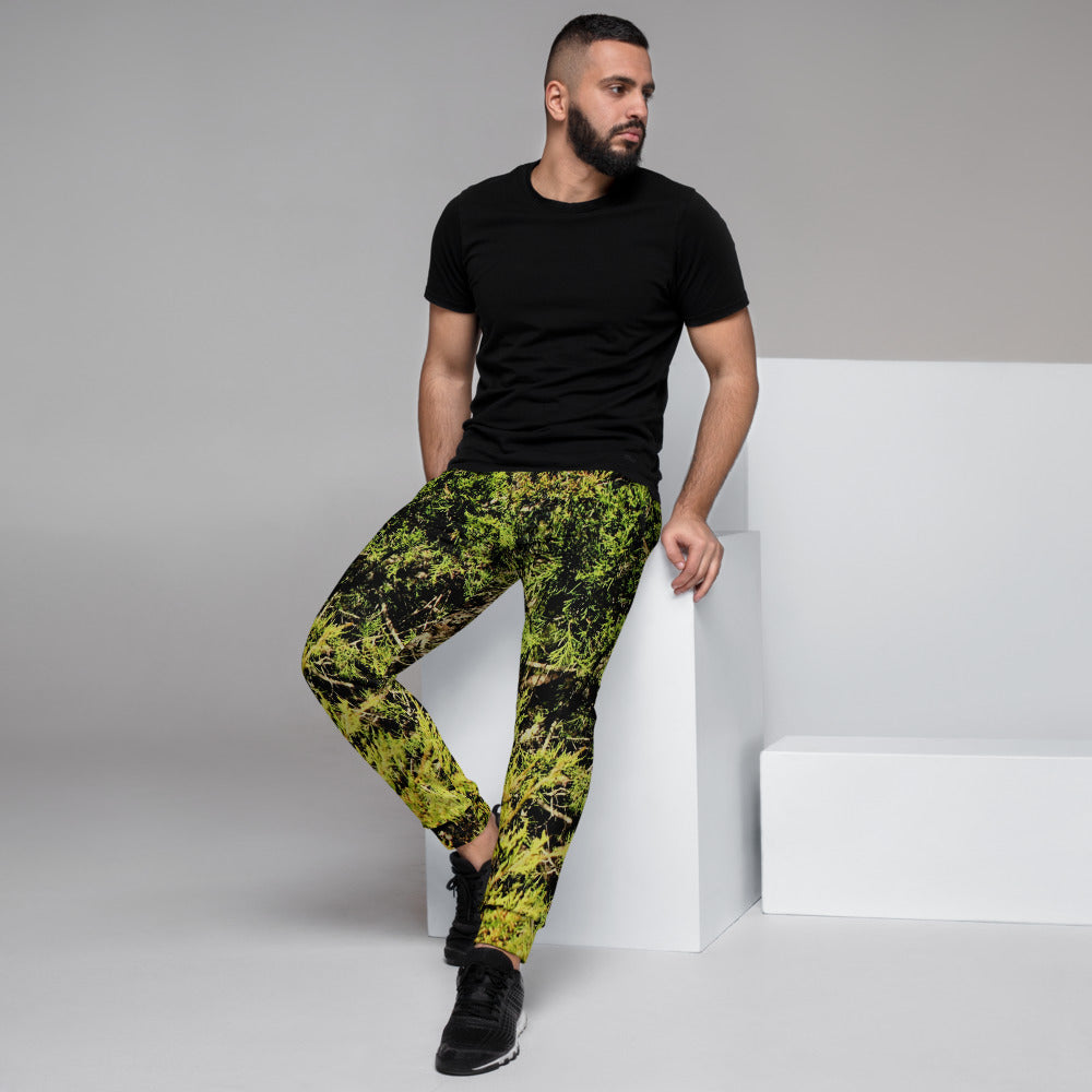 Real Cedar Camo Print Men's Slim Fit Joggers