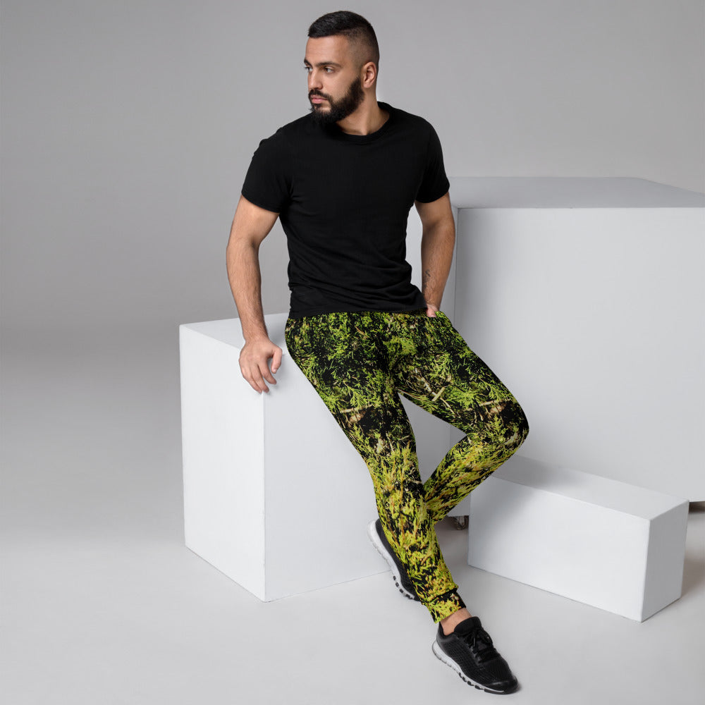 Real Cedar Camo Print Men's Slim Fit Joggers