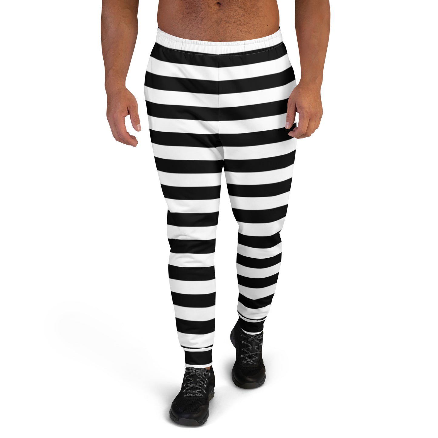 Prison Stripes Men's Slim Fit Joggers