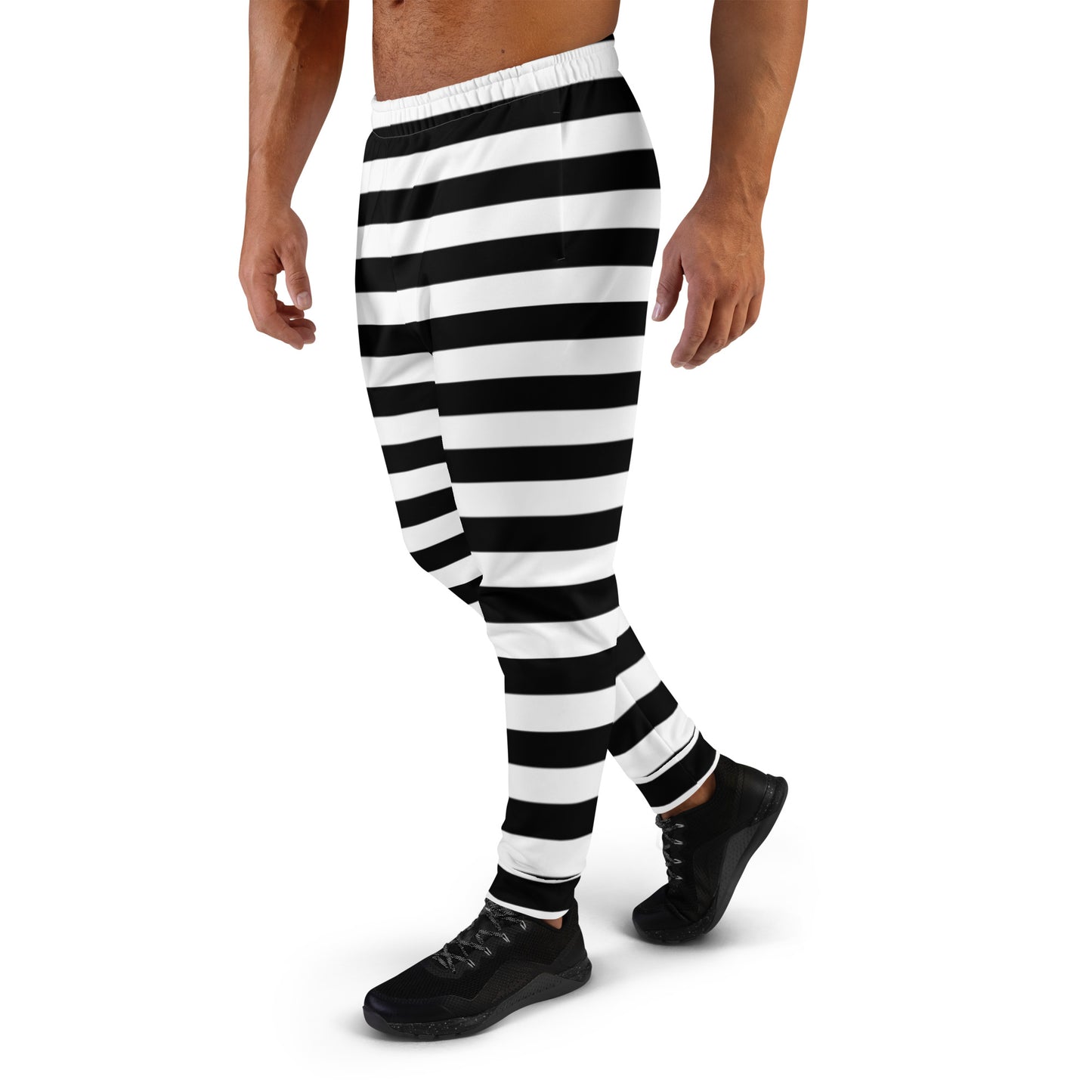 Prison Stripes Men's Slim Fit Joggers