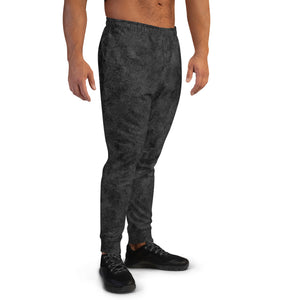 Black Cat Fur Print Men's Joggers