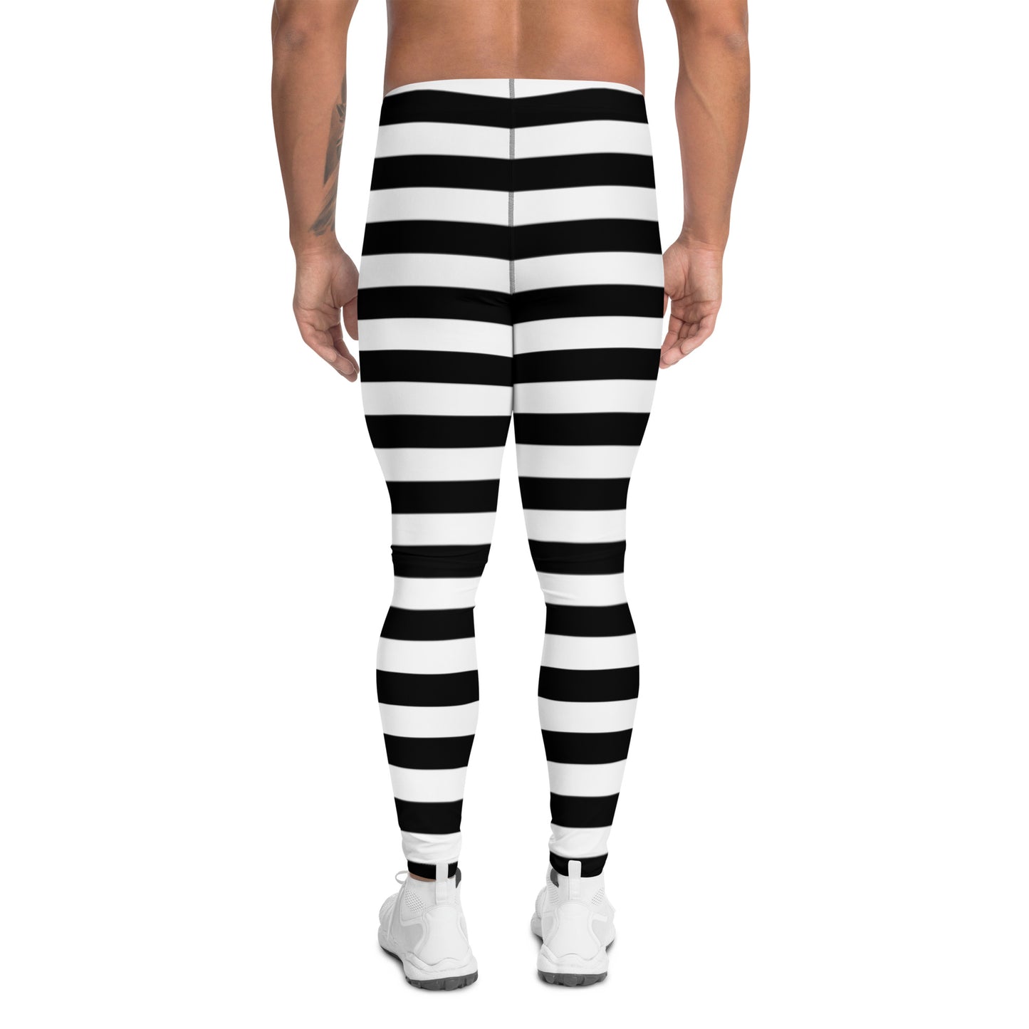 Prison Stripes Men's Leggings