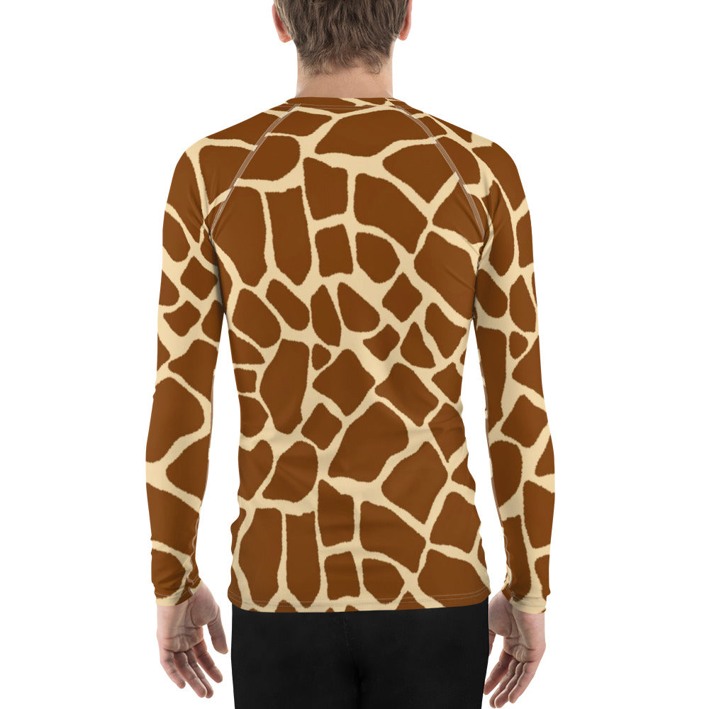 Giraffe Spots Men's Rash Guard