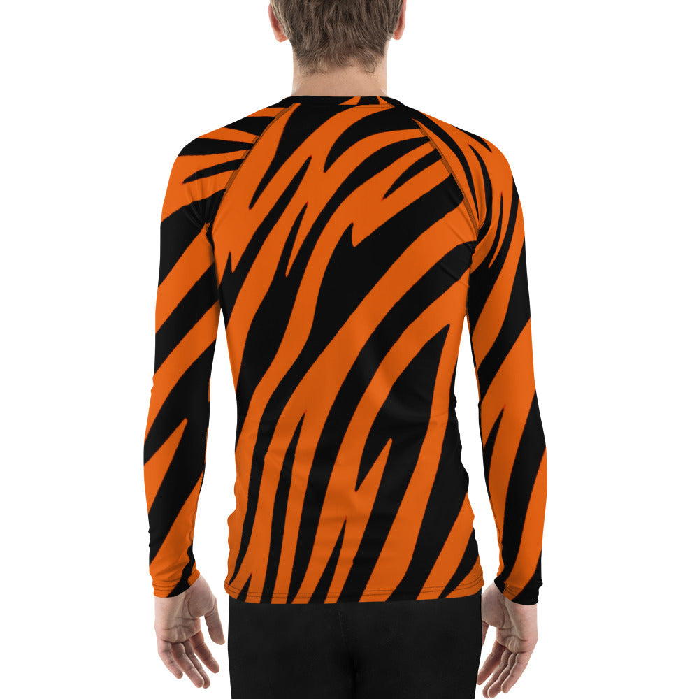 Tiger Stripe Men's Rash Guard