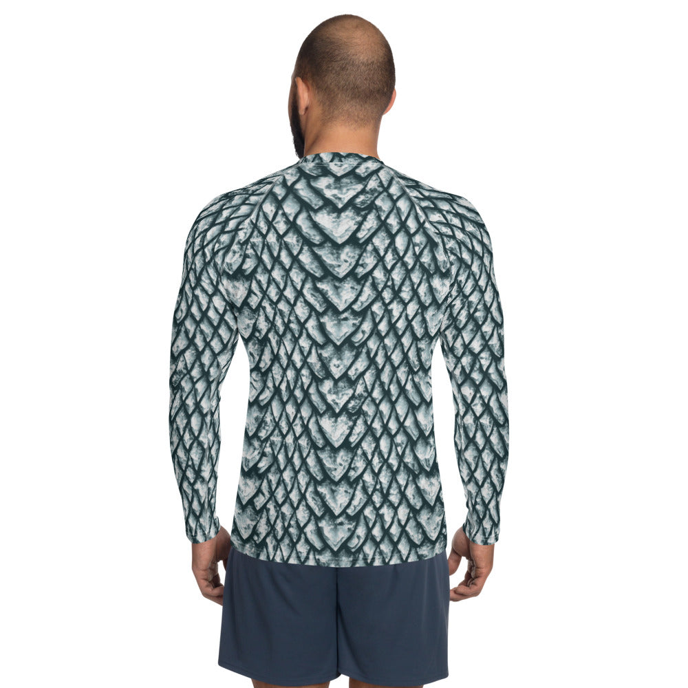 Ice Dragon Scale Men's Rash Guard