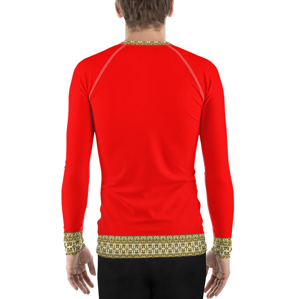 Santa Claus Men's Rash Guard