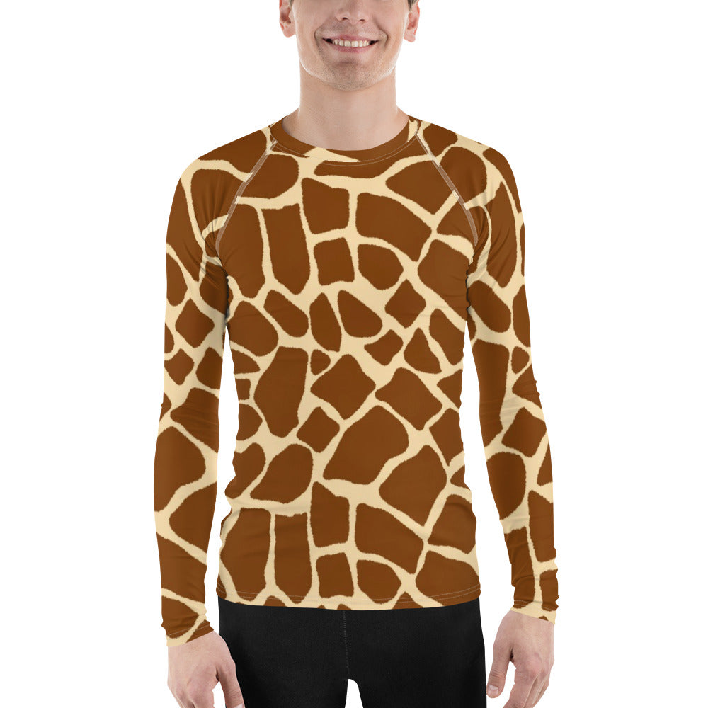 Giraffe Spots Men's Rash Guard