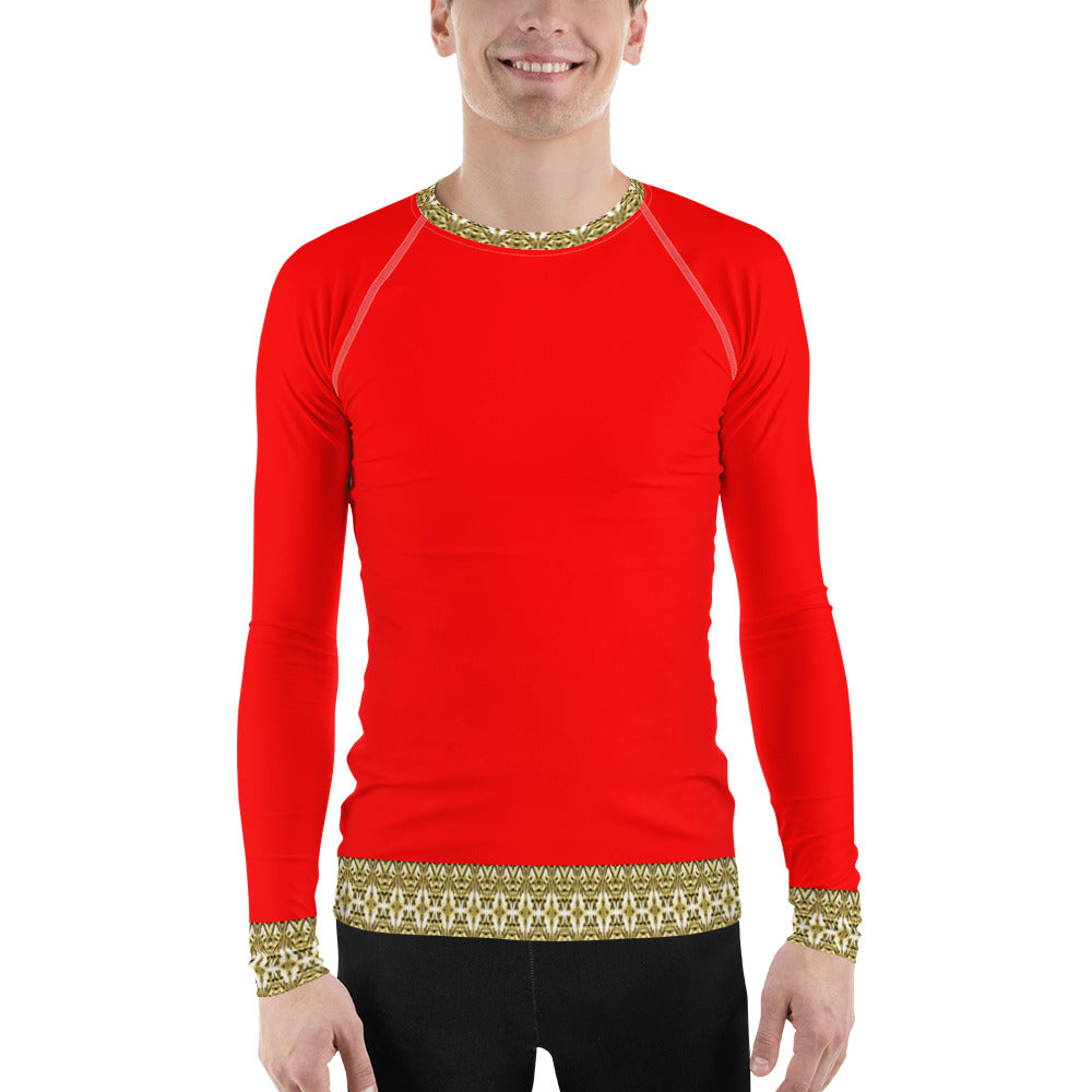 Santa Claus Men's Rash Guard