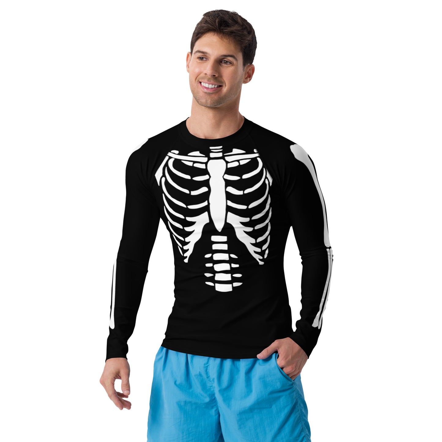 Mr Bones Men's Rash Guard