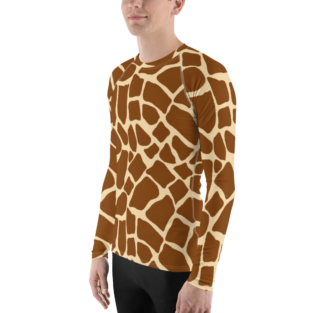 Giraffe Spots Men's Rash Guard