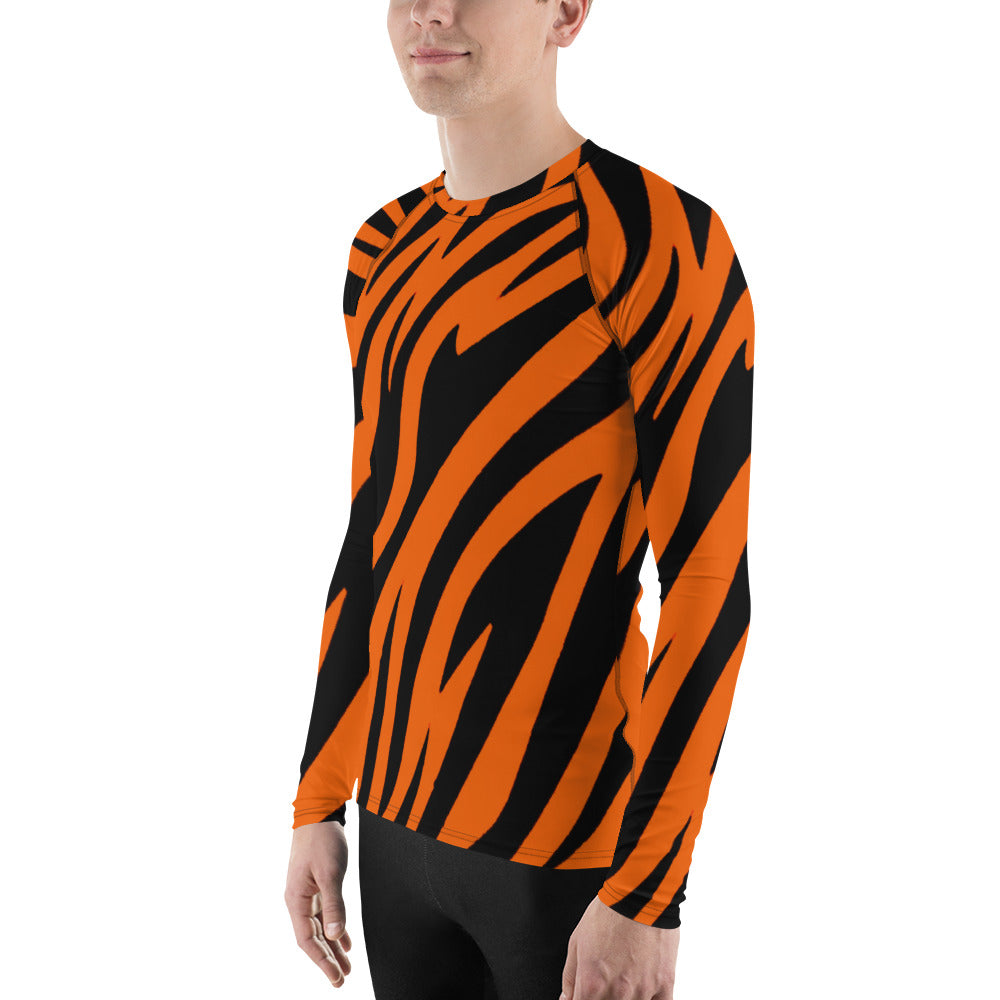 Tiger Stripe Men's Rash Guard