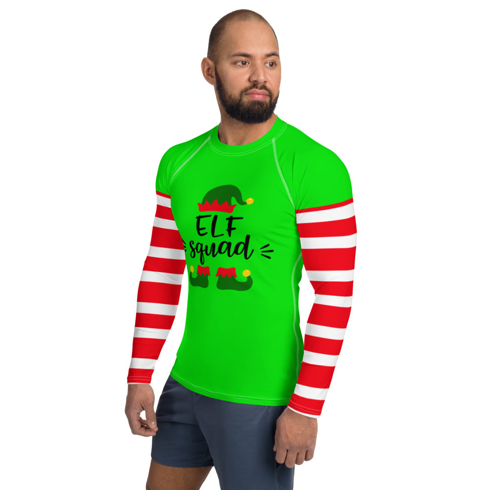 Elf Squad Men's Rash Guard