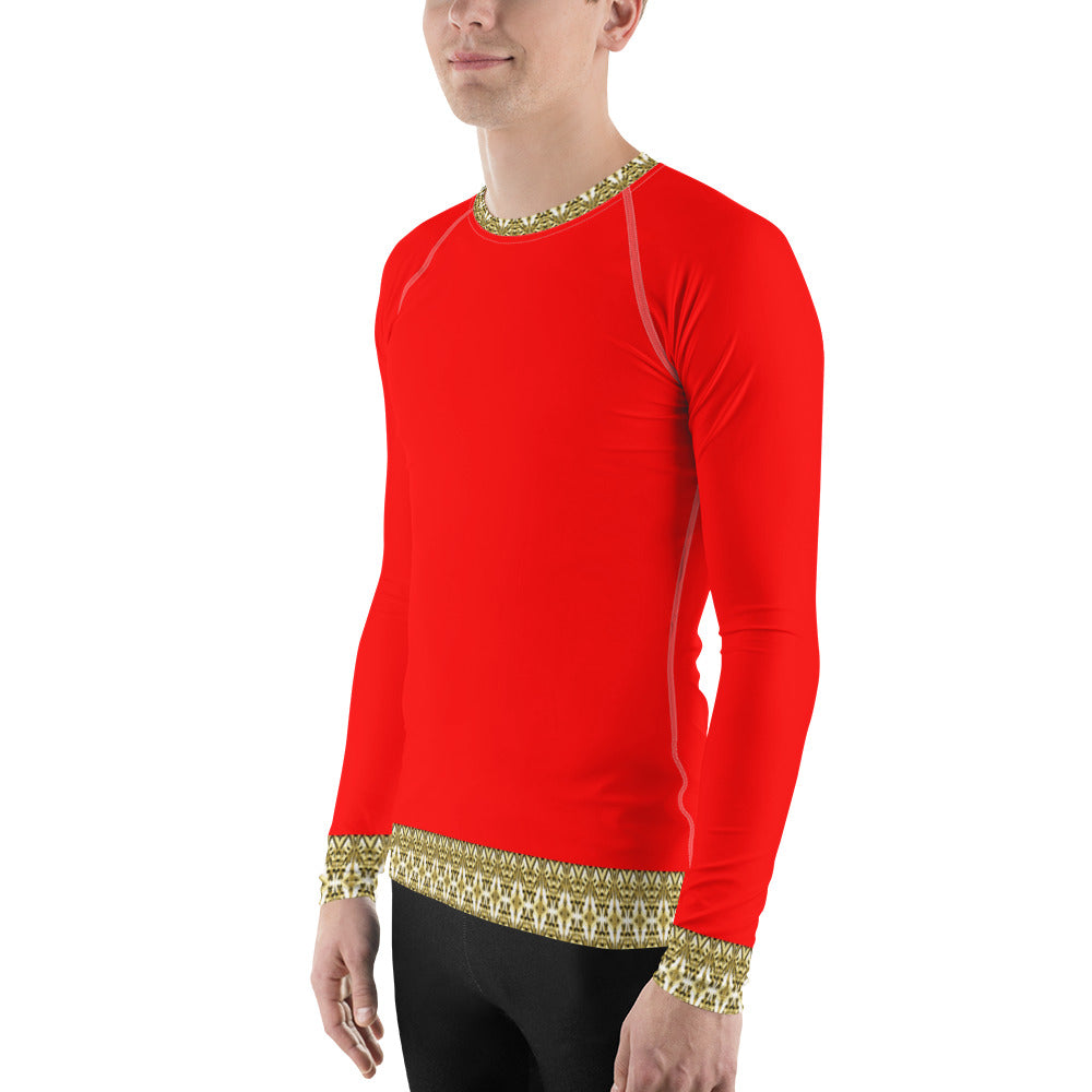 Santa Claus Men's Rash Guard