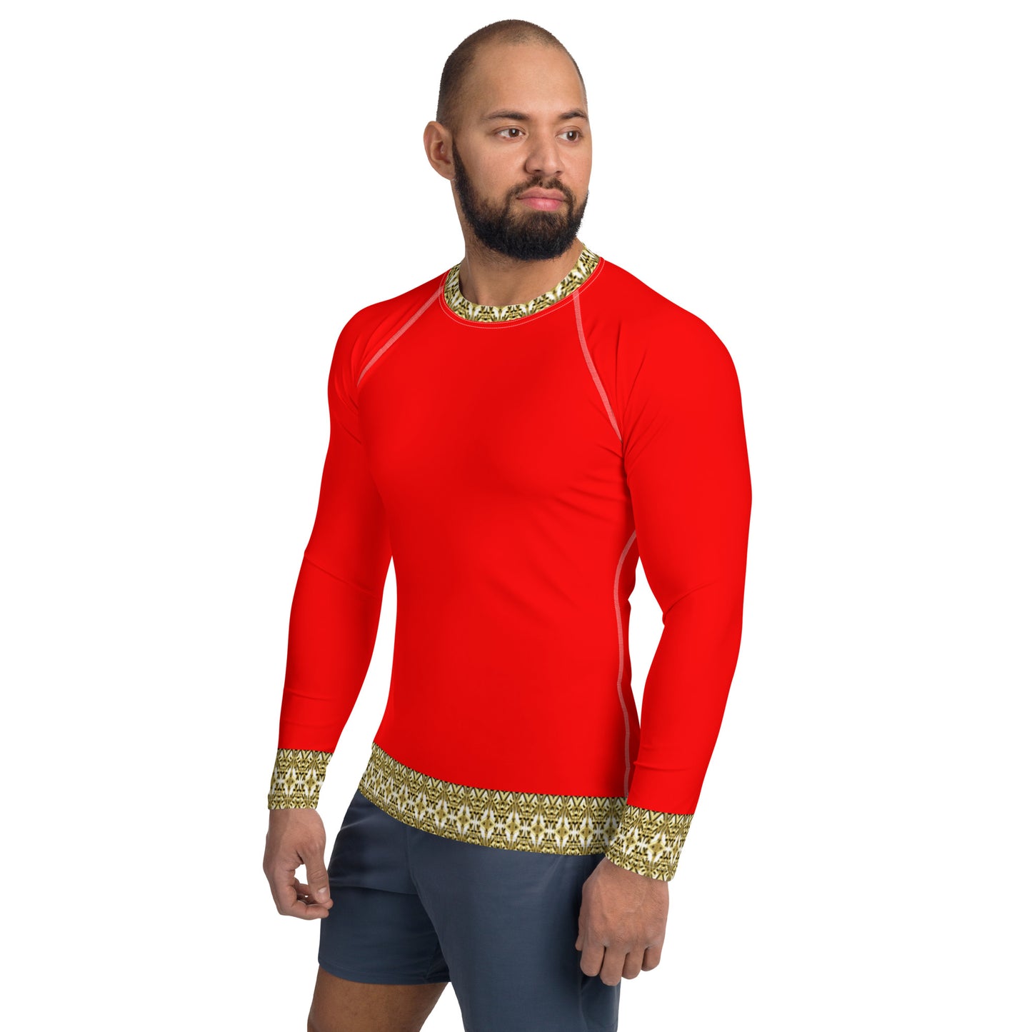 Santa Claus Men's Rash Guard