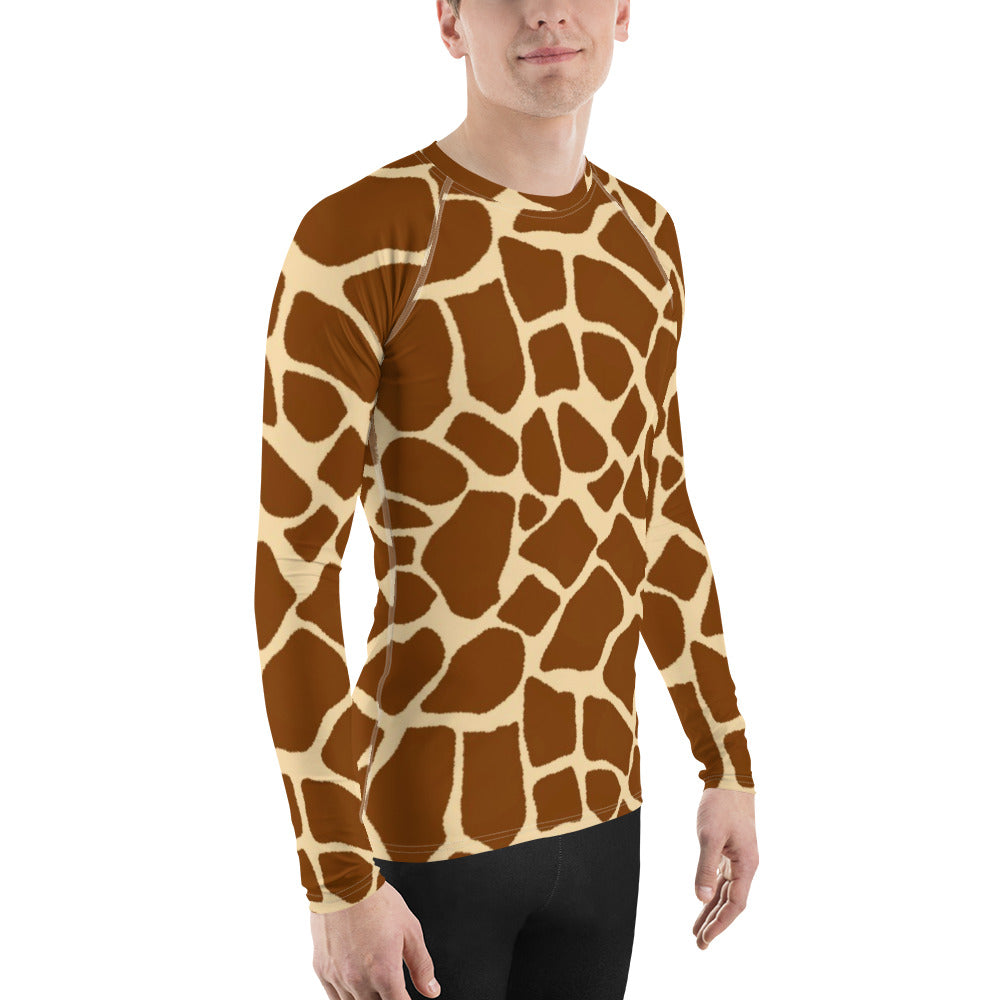 Giraffe Spots Men's Rash Guard