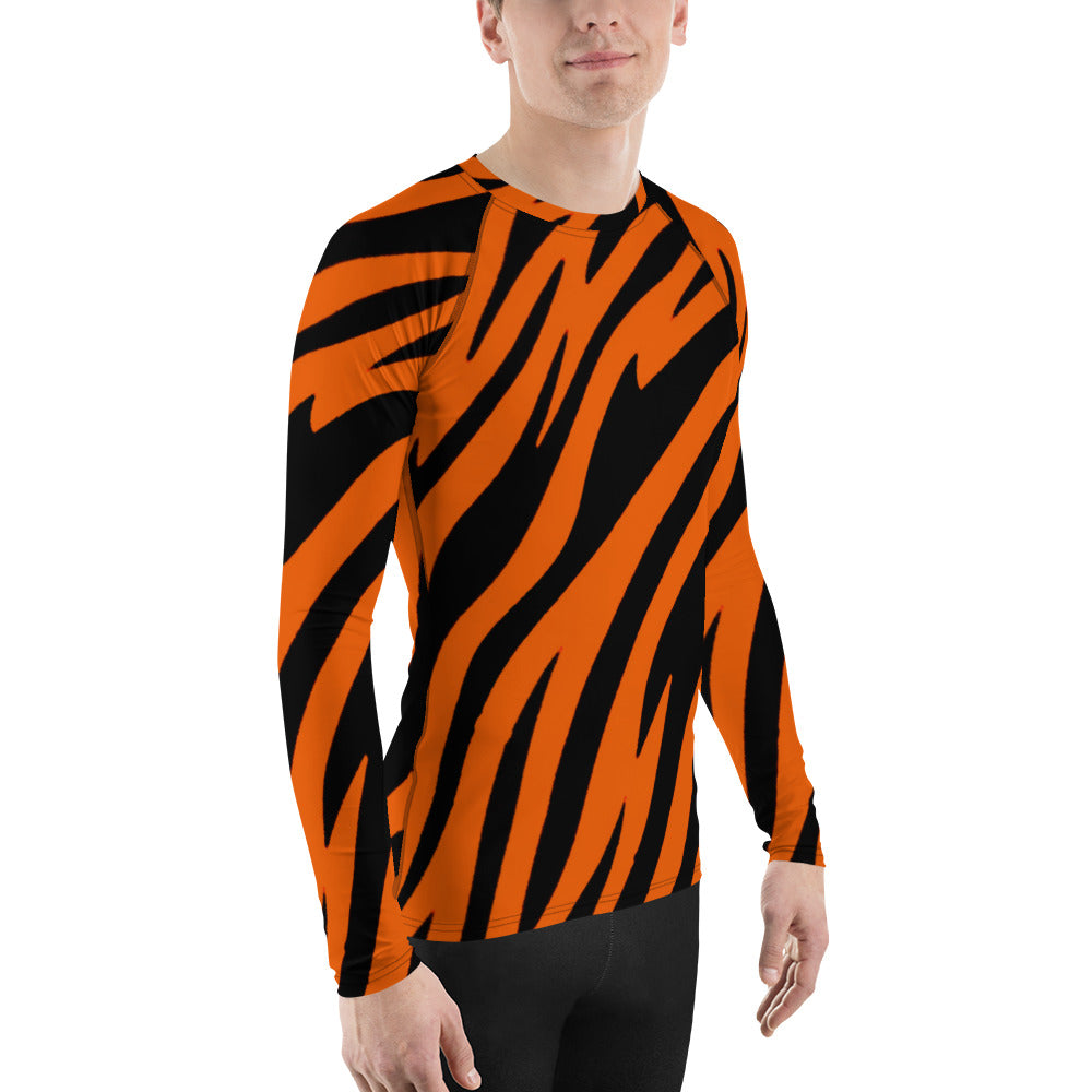 Tiger Stripe Men's Rash Guard