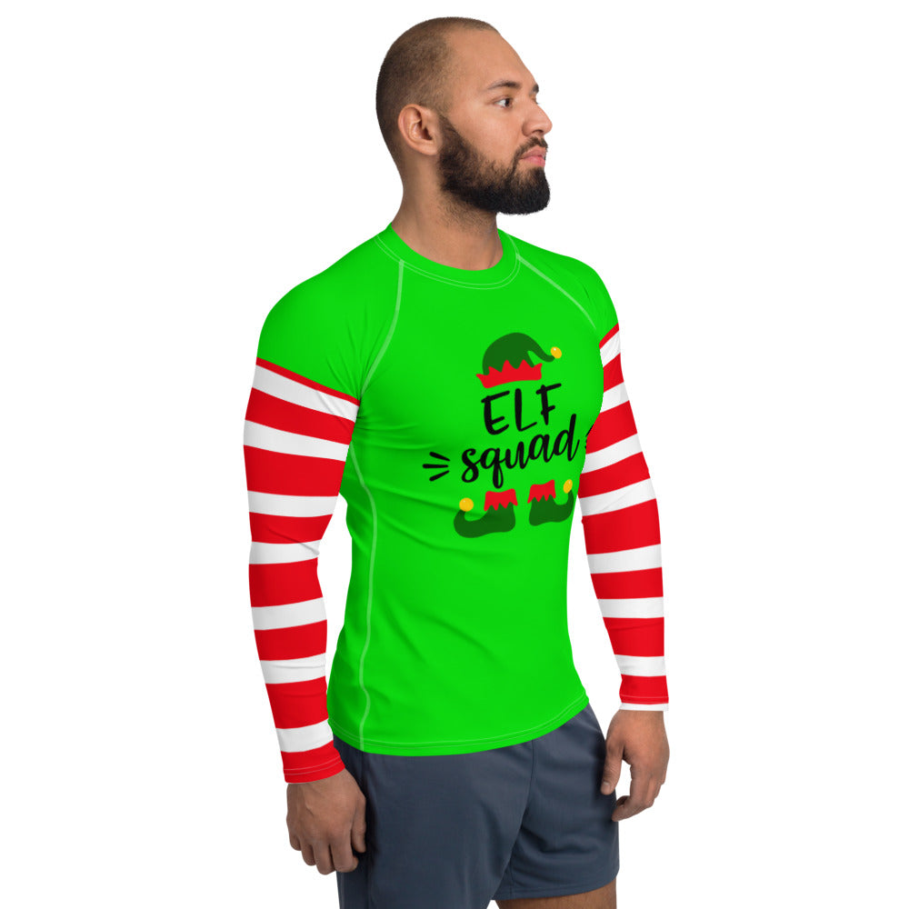 Elf Squad Men's Rash Guard