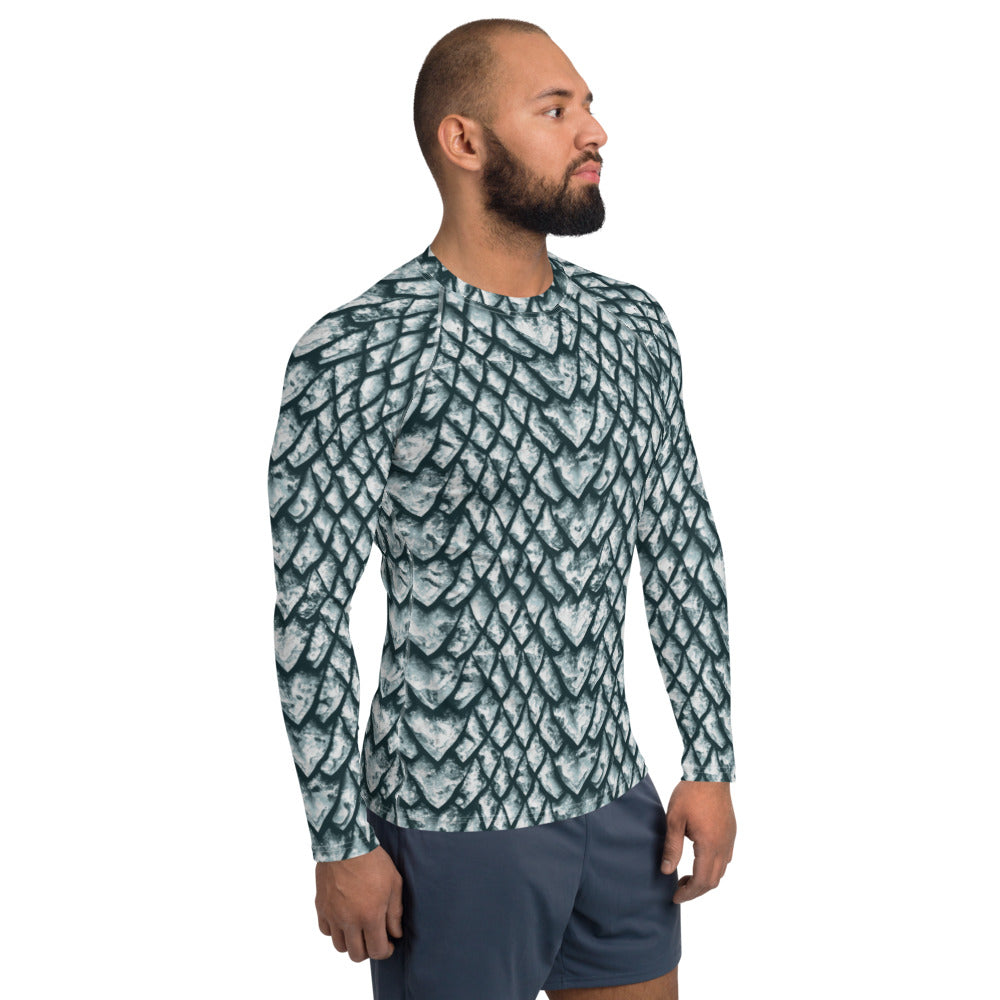 Ice Dragon Scale Men's Rash Guard