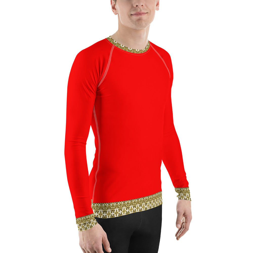 Santa Claus Men's Rash Guard