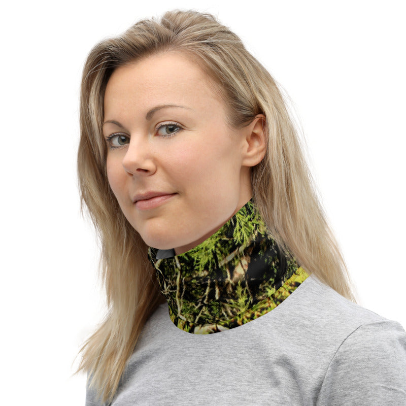 Real Cedar Camo Print Neck Gaiter