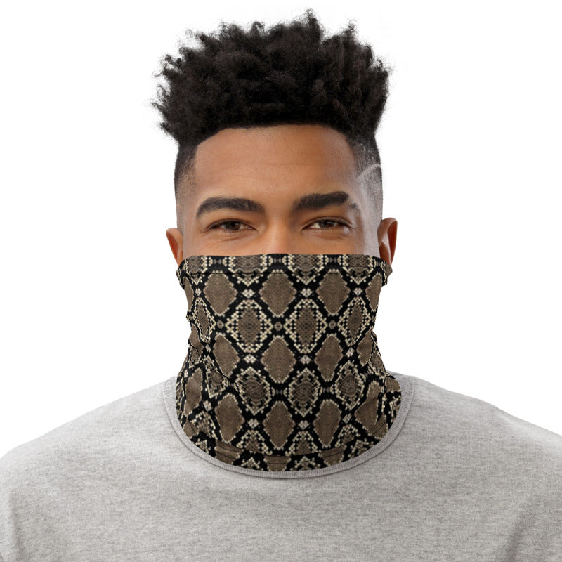 Rattlesnake Print Neck Gaiter