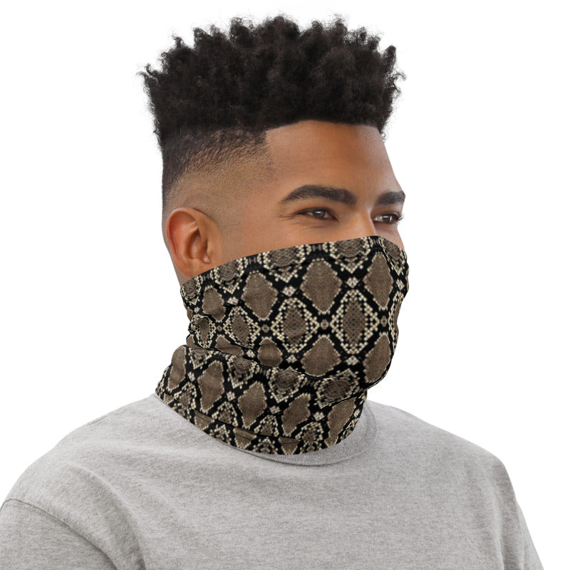 Rattlesnake Print Neck Gaiter