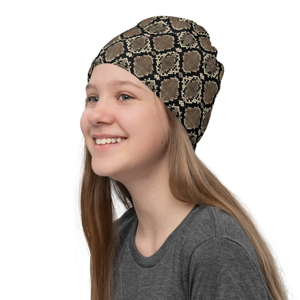 Rattlesnake Print Neck Gaiter