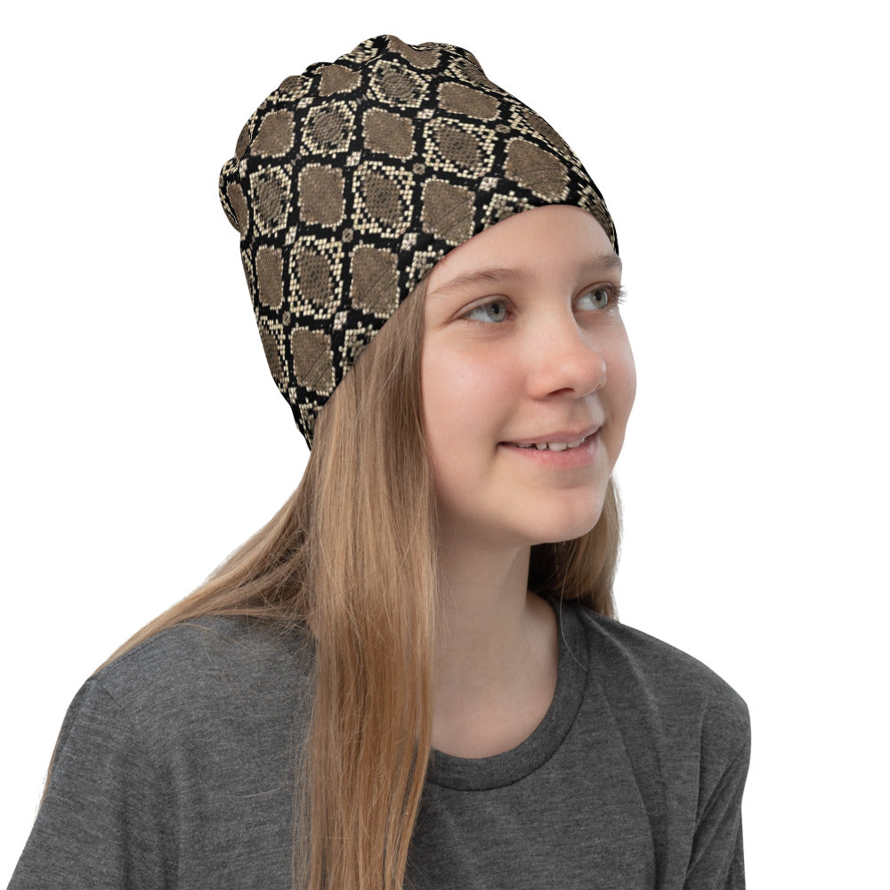 Rattlesnake Print Neck Gaiter