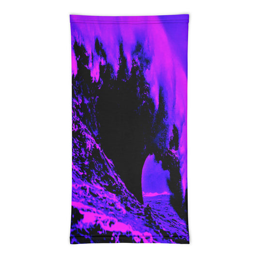 Purple Tsunami Neck Gaiter